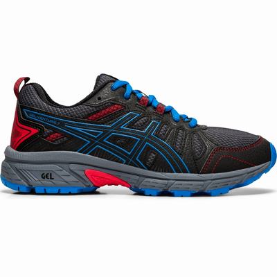 Gyerek Asics Gel-Venture 7 GS Terepfutó Cipő AS7306124 Fekete/Kék